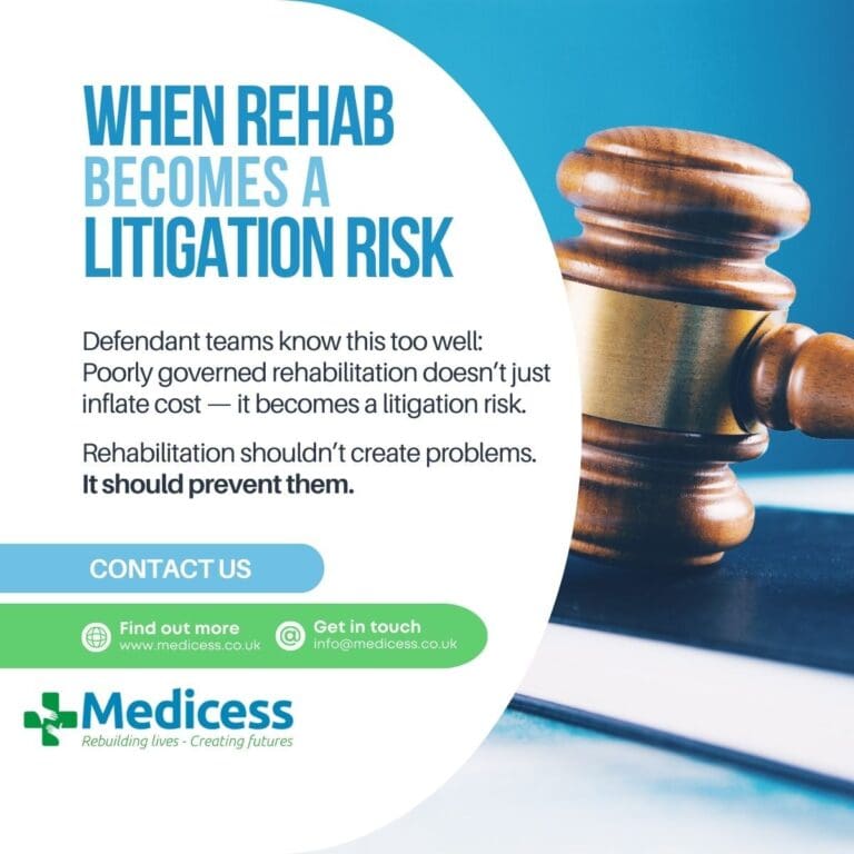 Rehab Litigation Risk Image